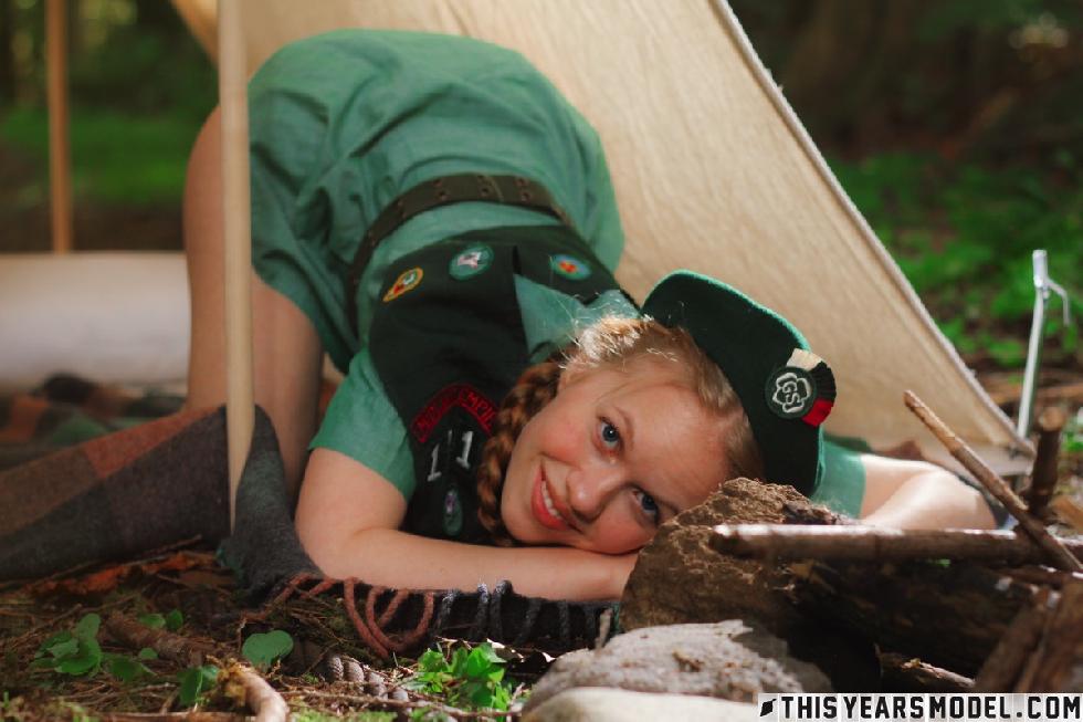 Pretty Dolly Little as naughty Girl Guide - 7