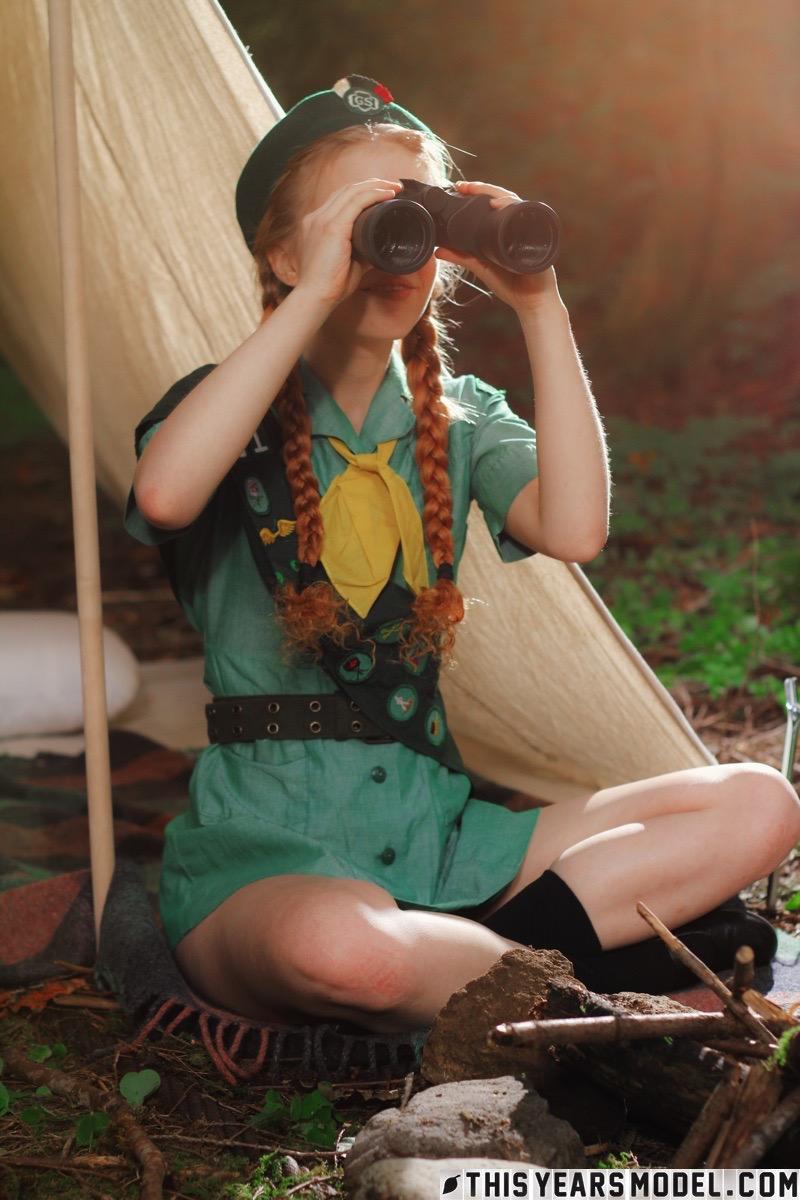 Pretty Dolly Little as naughty Girl Guide - 9