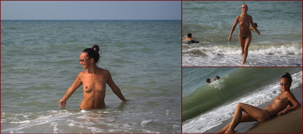 Inna topless on the beach - 42