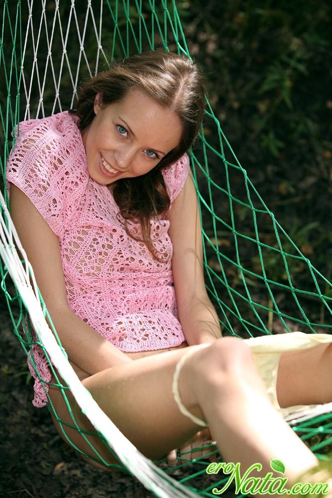 Young and pretty girl on the hammock - Nata - 9