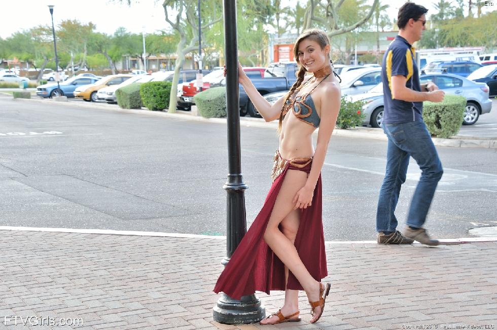 Amazing princess on the street - Eva - 9