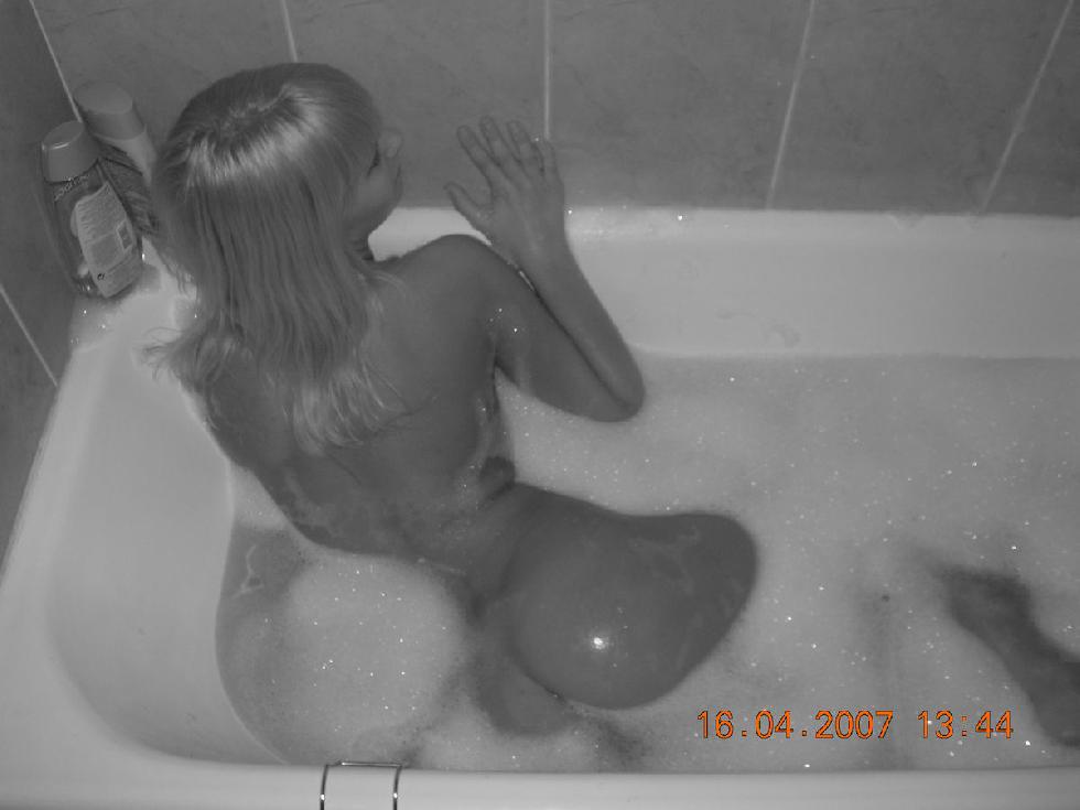 Sexy tanned amateur is taking a bath. Part 2 - 7