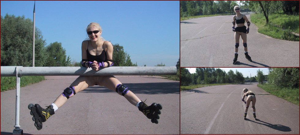 Trip with sporty blonde. Part 1 - 1