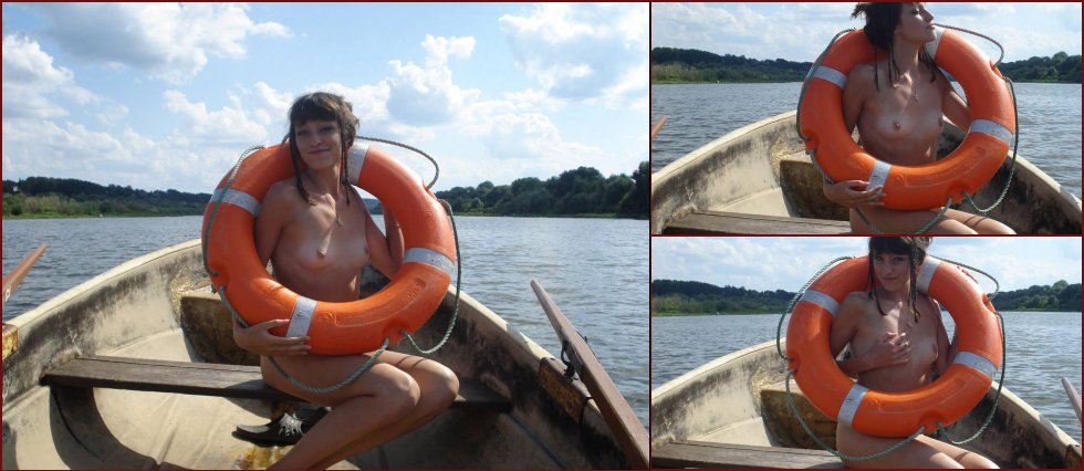 Boat trip with pretty girl. Part 2 - 2