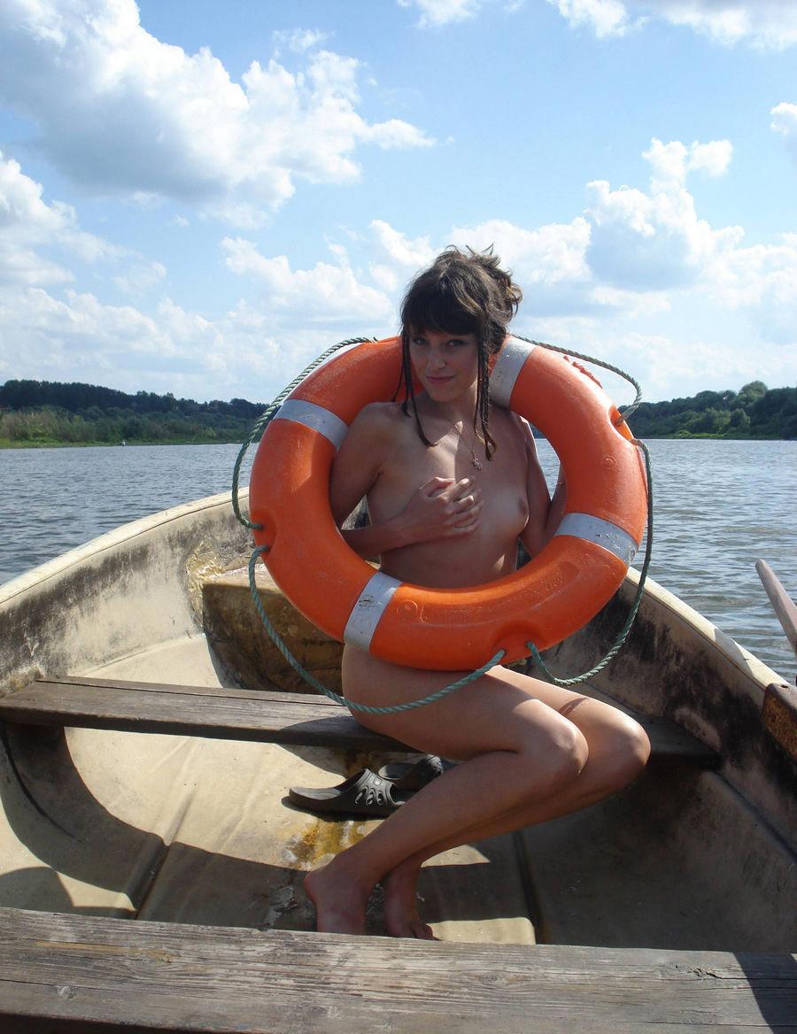 Boat trip with pretty girl. Part 2 - 3