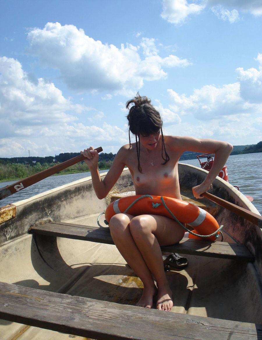 Boat trip with pretty girl. Part 2 - 6